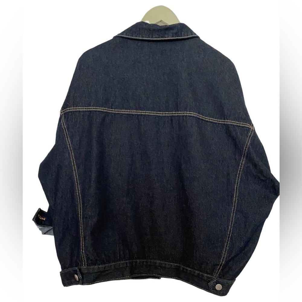 Silk & Salt Women’s Denim Jean Jacket Sz M NWT - Picture 2 of 7